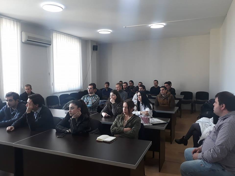 სილქნეტის წარმომადგენლის შეხვედრა თჰუს სტუდენტებთან