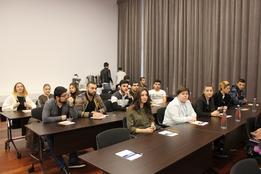 Students and Lecturers of the Faculty of Health Care at Tbilisi Humanitarian University attended the lecture course
