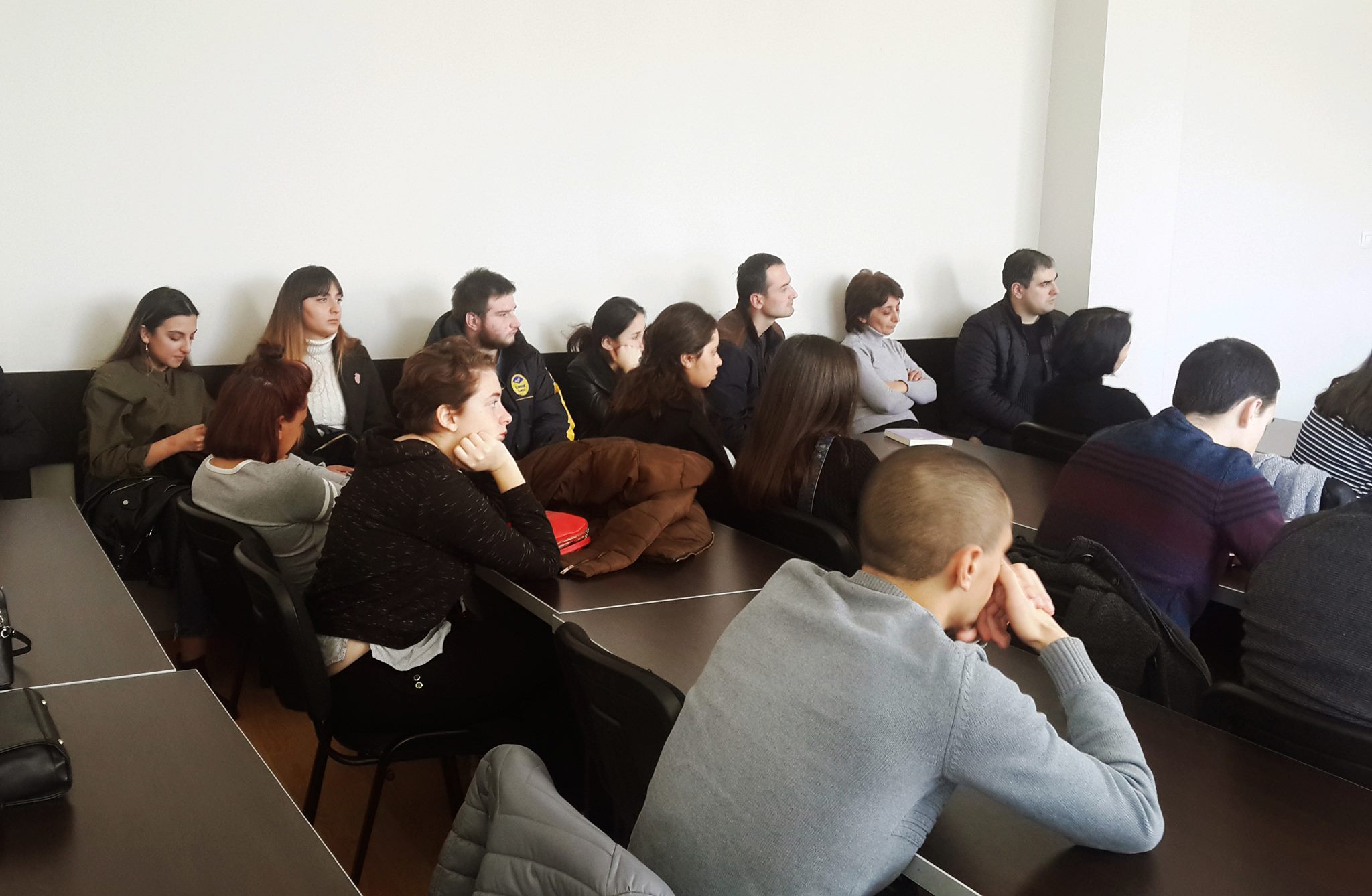On January 22, 2019, Mr. George Burjanadze, Deputy Public Defender of Georgia visited THU