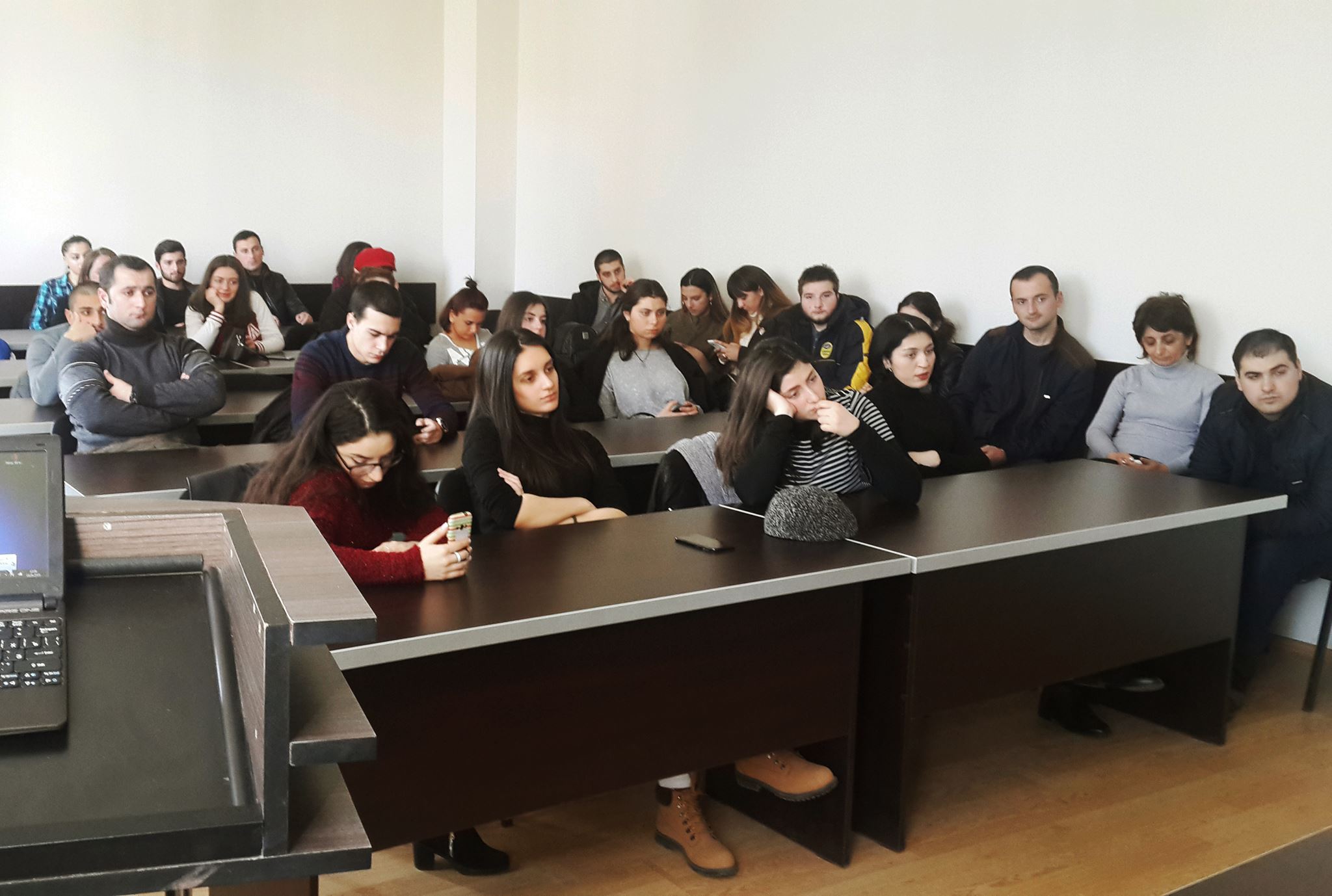 On January 22, 2019, Mr. George Burjanadze, Deputy Public Defender of Georgia visited THU