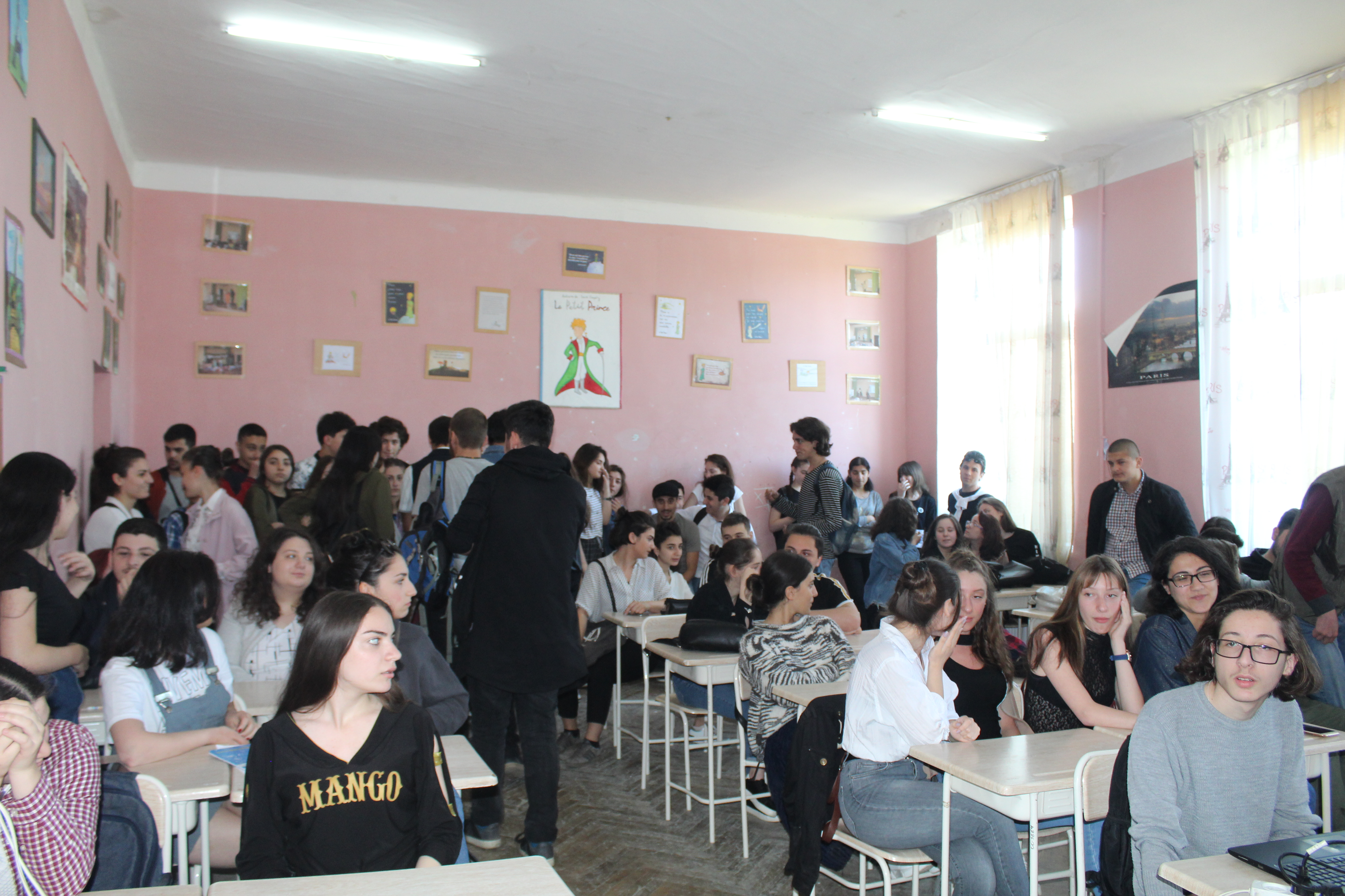 თჰუს პრეზენტაცია 124-ე სკოლაში
