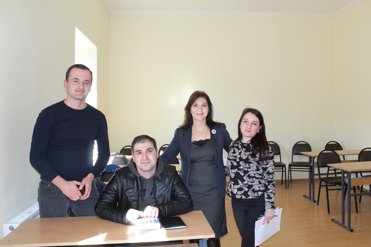 სტუდენტური მხარდაჭერისა და კარიერული განვითარების სამსახურის შეხვედრა სტუდენტებთან