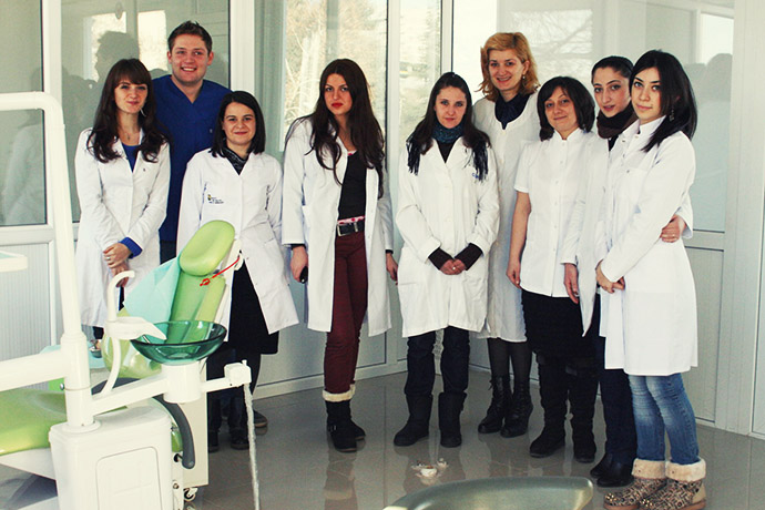 Students of Tbilisi Humanitarian Teaching University 