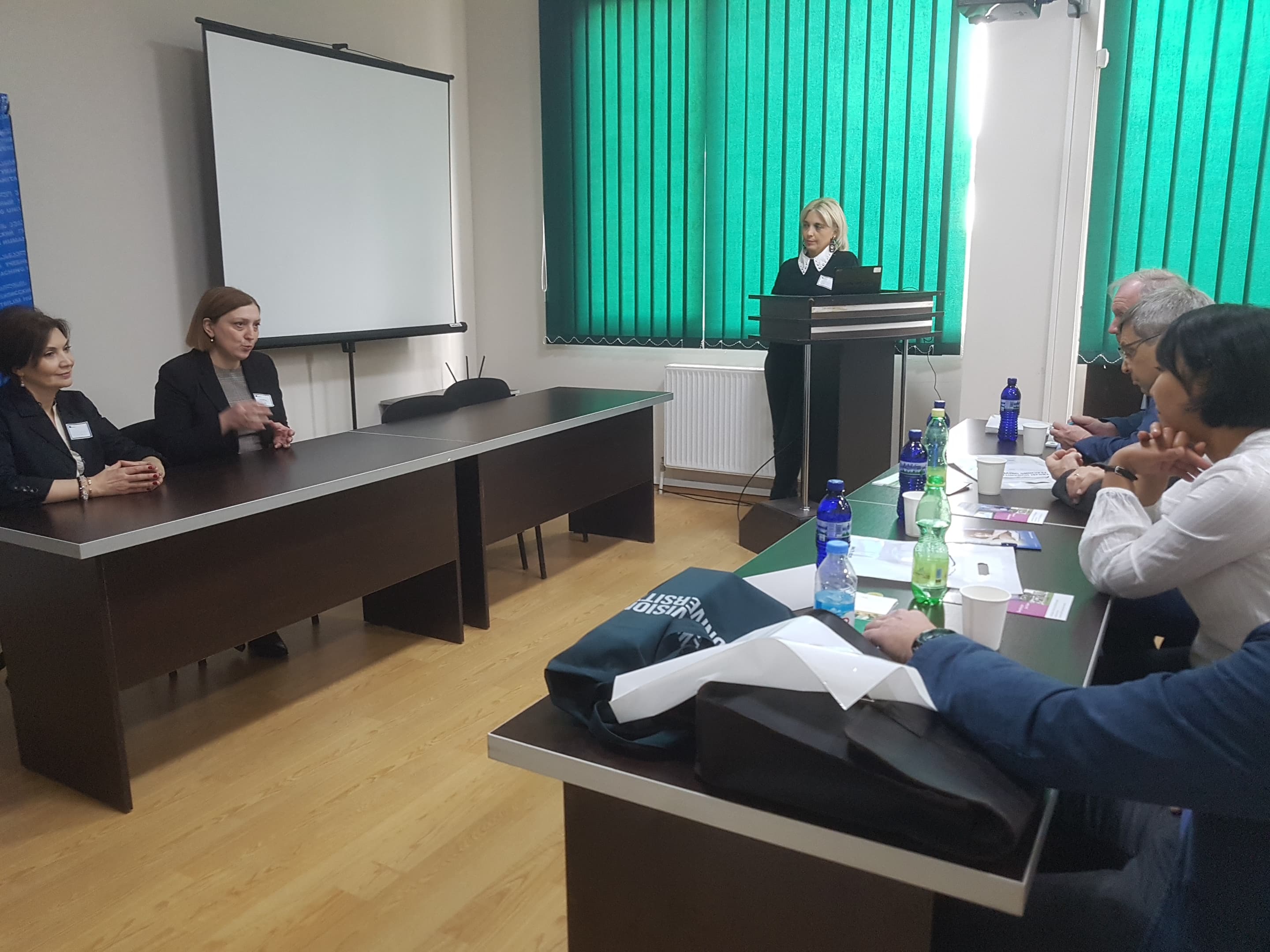 Erasmus+ საკონტაქტო სემინარი და გერმანული უნივერსიტეტების წარმომადგენელთა ვიზიტი თჰუ-ში