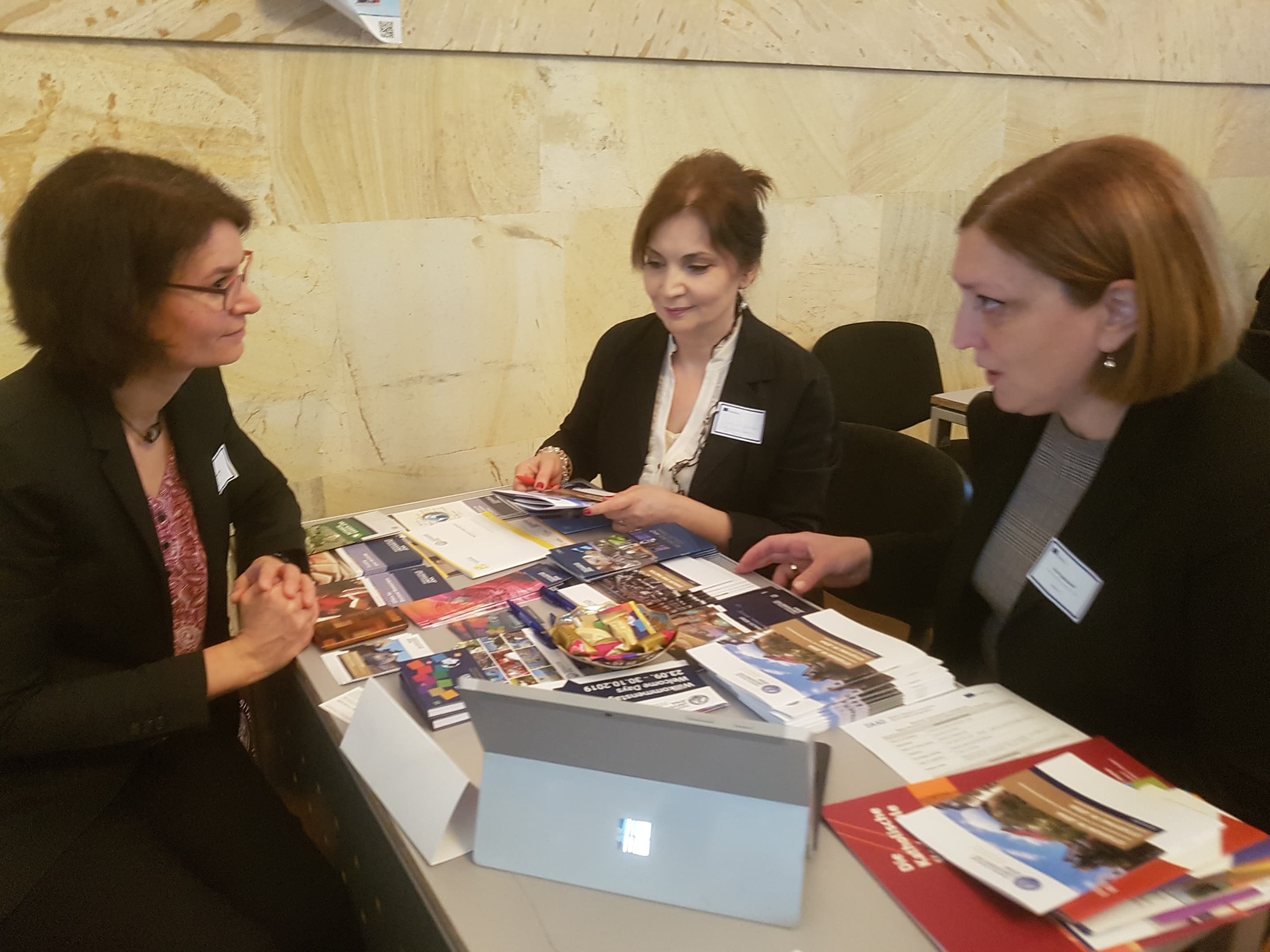 Erasmus+ საკონტაქტო სემინარი და გერმანული უნივერსიტეტების წარმომადგენელთა ვიზიტი თჰუ-ში