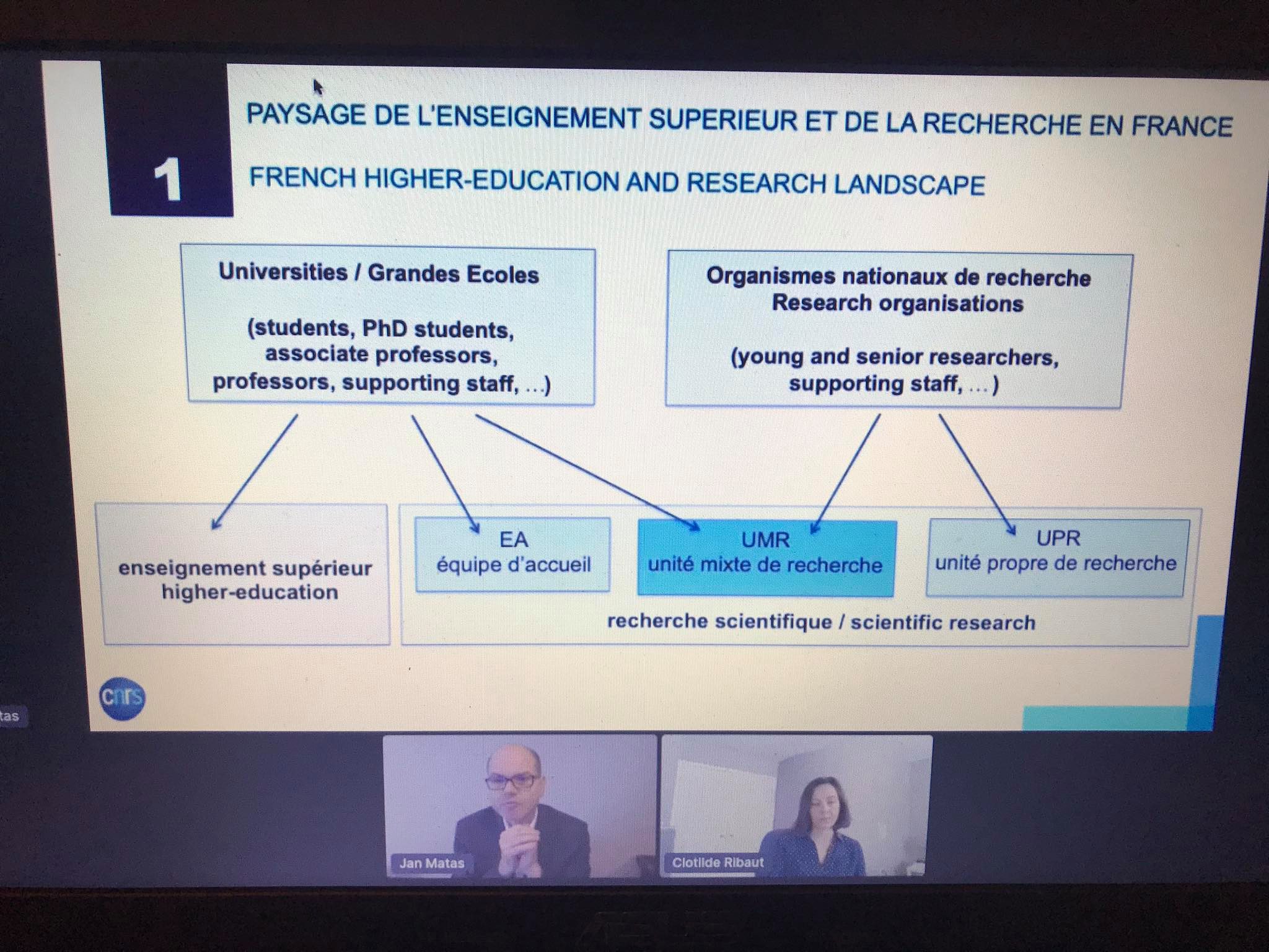 International Webinar  - European Research Days 2020