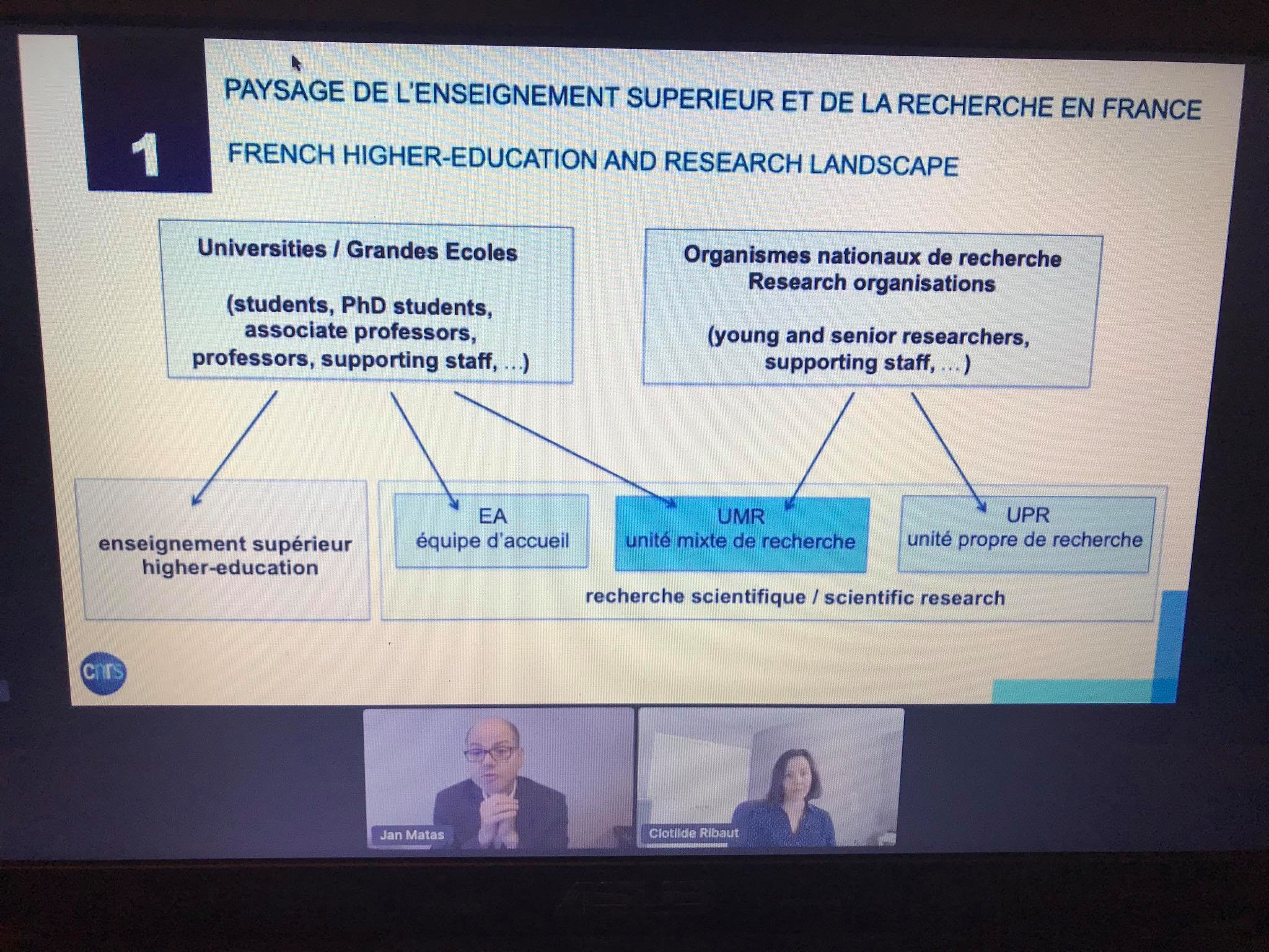 International Webinar  - European Research Days 2020