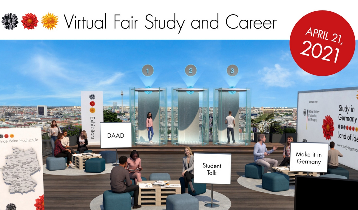 Виртуальная выставка DAAD Обучение и карьера