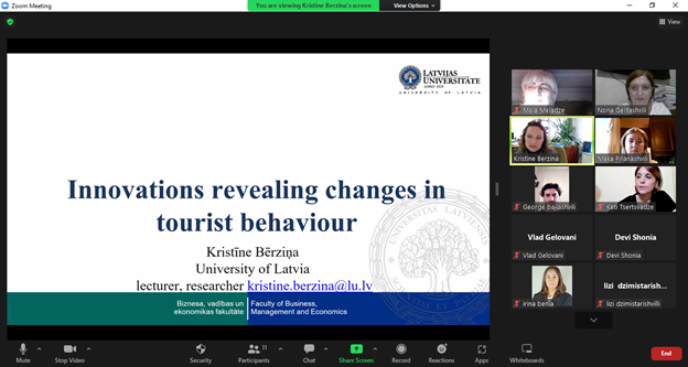  Innovations revealing changes in tourist behavior