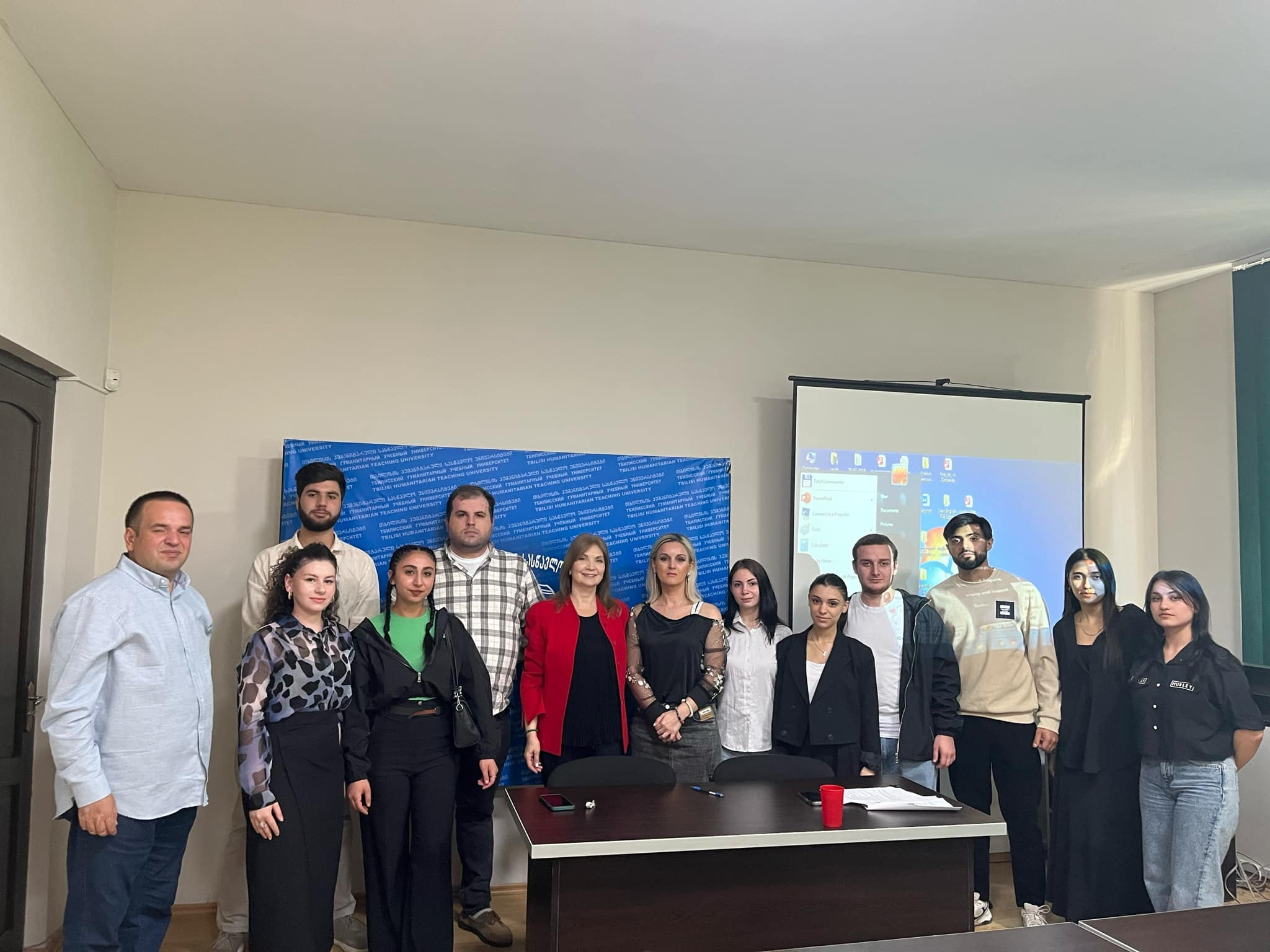 Meeting with students!