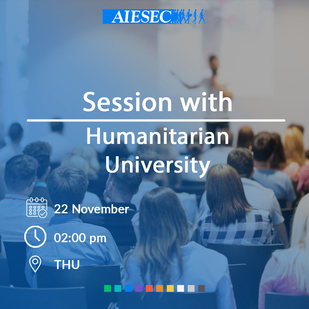 Tbilisi Humanitarian University -სთან თანამშრომლობის ფარგლებში ტარდება კიდევ ერთ ღონისძიება!