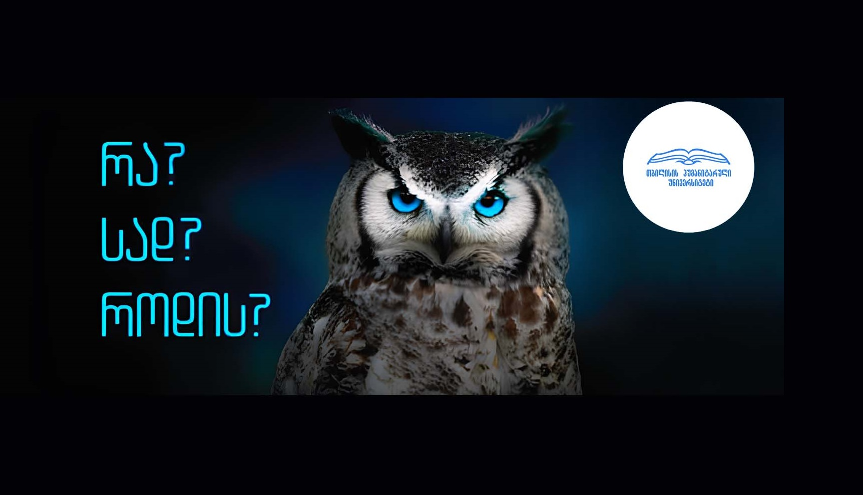 The intellectual game "What? Where? When?" was held at Tbilisi Humanitarian University.