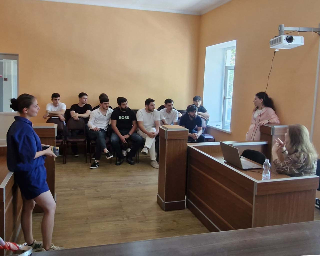 Working meeting between the Student Support and Career Development Service and the Student Self-Government members!
